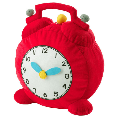 Мягкая игрушка FUR TOYS БУДИЛЬНИК, 35 см, полиэстер