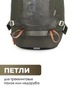 Картинка рюкзак туристический Ai One 2488 army green - 6