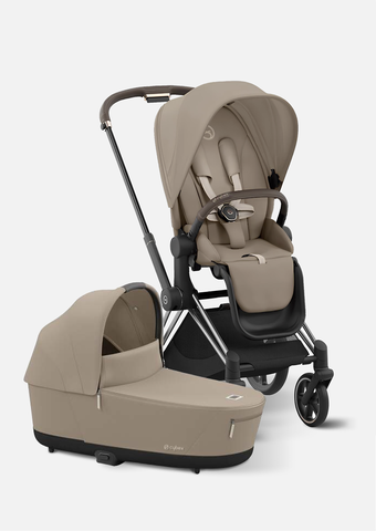 Cybex Детская коляска Priam IV Rosegold 2 в 1 цвет Sepia Black