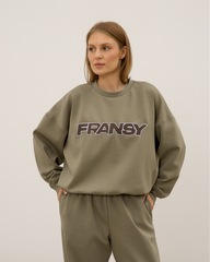 Свитшот FRANSY, фисташка (OS 42-48, Фисташка)