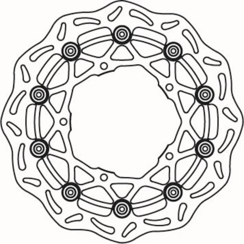 Диск тормозной передний