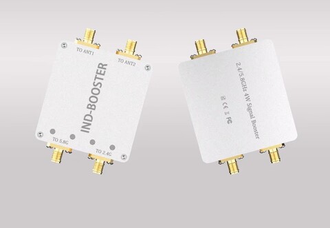 Acasom ACA-PA2404S2 Двухканальный Усилитель Wi-Fi сигнала, бустер 2,4 Ггц 4W 36 дБм