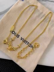 Колье LV с подвесками коллекция Louis