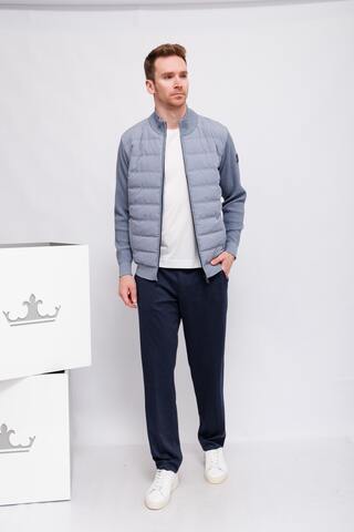 CASA MODA Куртка в кобинации трикотажа и утепленного нейлона