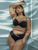 Верх купальника с серебром Ava SK224 U black