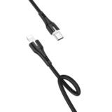 Кабель Type-C (USB-C) - Lightning 3A Hoco X45 с быстрой зарядкой 18W 1м (100 см) (Черный)