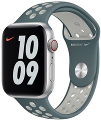 Ремешок Apple 44мм Nike Sport Band - Regular Hasta/Light Silver (MJ6K3ZM/A)