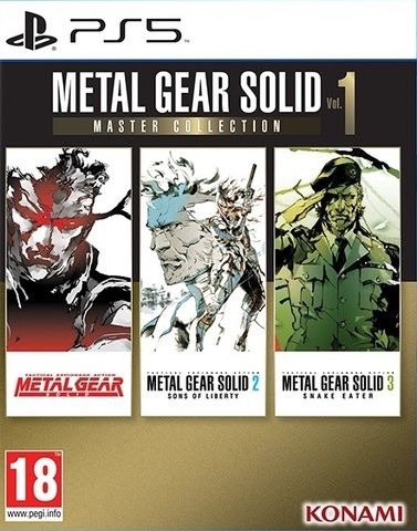 Metal Gear Solid: Master Collection Vol. 1 Издание первого дня (диск для PS5, полностью на английском языке)