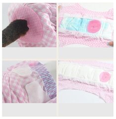 Dono New Style Pet Diapers одноразовые впитывающие подгузники для животных S 12шт