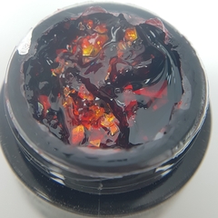 BP professional Гель с блестками amber aurora gel №02