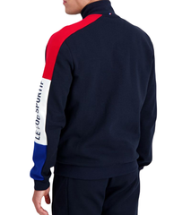 Куртка теннисная Le Coq Sportif TRI Full Zip Sweat N°1 SS23 - sky captain