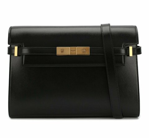 Сумка Saint Laurent Manhattan Baguette черный