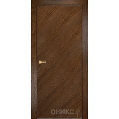 Купить Межкомнатная дверь шпон Авангард 6 дуб коньячный глухая