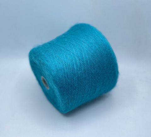 FILCOM (пр.Италия), art.Aurora, 850м/100 гр. 70% Суперкидмохер 30%Шелк , цвет-Морская волна  арт-31267