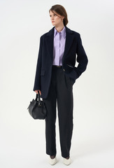 Пальто-пиджак Soho из 100% шерсти, navy