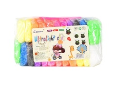 Супер Легкий Пластилин с шариками, 24 в уп. цена за уп.