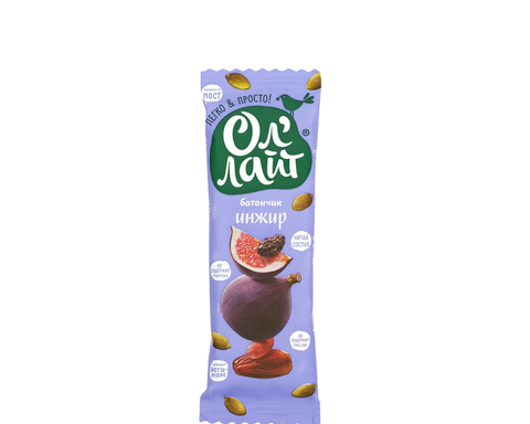 Батончик Ол лайт Инжир 30г