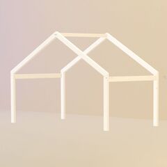 Надстройка к кровати домику Фиона из сосны белая