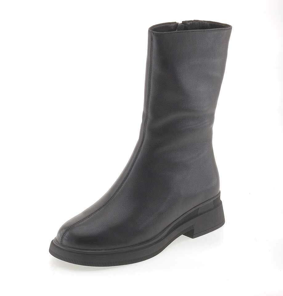 Полусапоги женские MADELLA XUS-52472-2A-KW черные