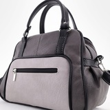 Сумка Саломея 950 мульти итальянский серо-черный