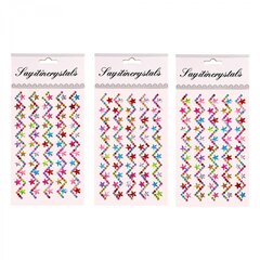 
          Наклейки-стразы Alingar, акриловые, "Звёздный зигзаг", пакет с европодвесом