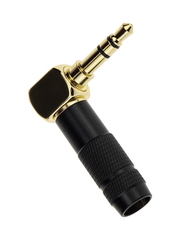 L-образный штекер, разъём на 3.5мм (3 pin)