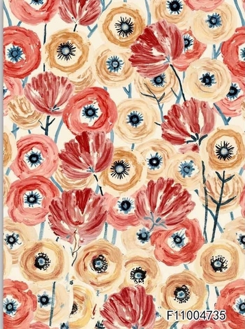 В ПУТИ, СТЕПНЫЕ МАКИ - 100% хлопок