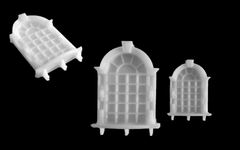 Силиконовый молд Арочные окна расстекловка набор 2 шт