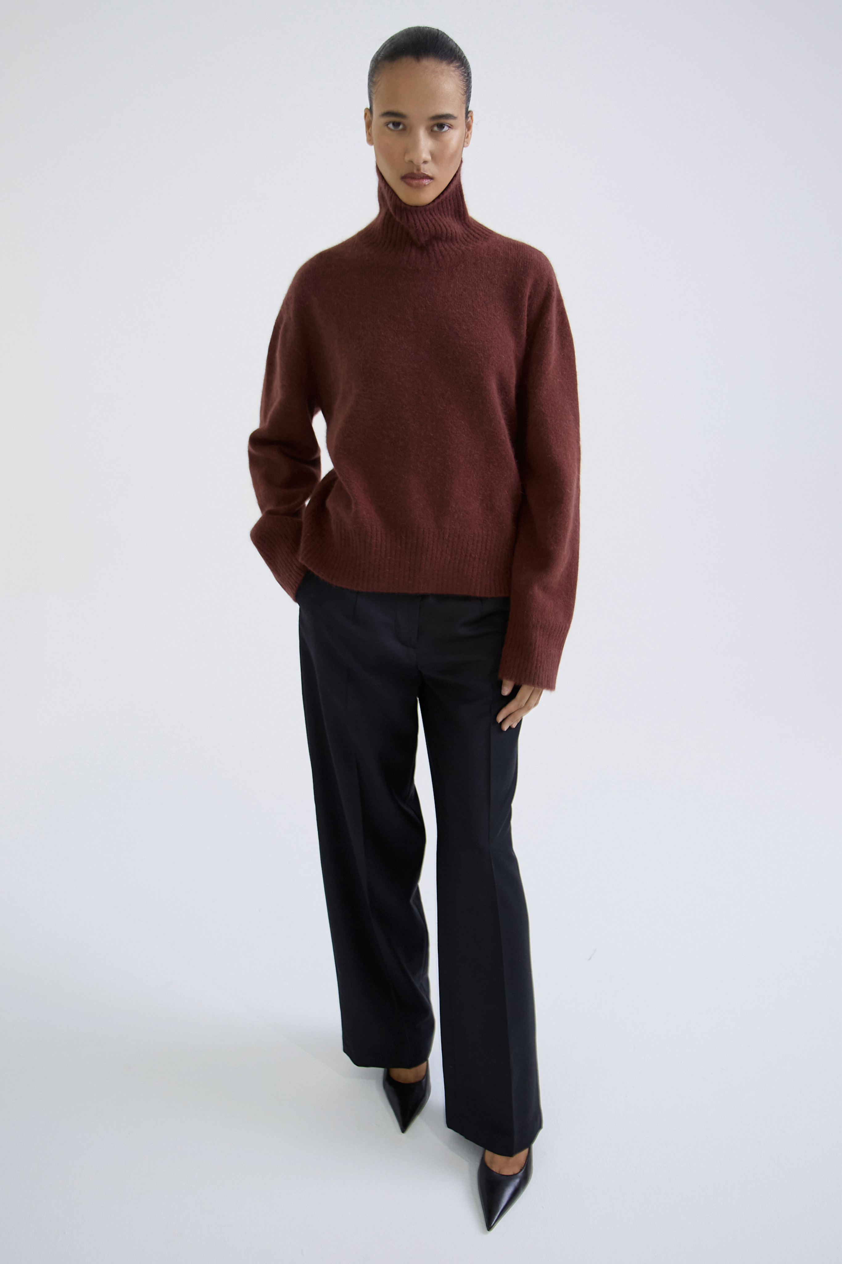 Свитер Touch из пуха лисы