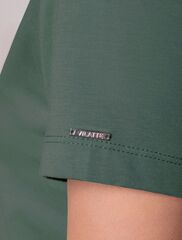 Футболка из премиального хлопка с V-образным вырезом  D49.109 (123667)