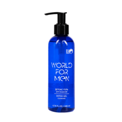 Bio World WORLD FOR MEN Детокс-гель для умывания, 200 мл