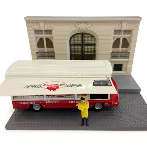 Sovam Etalmobil 1966 Diorama: Street Mobile Vendor Altaya 1:43