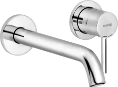 Смеситель KLUDI BOZZ для раковины настенный встраиваемый внешняя часть