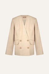 Жакет без воротника