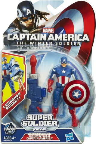 Фигурка Капитан Америка Супер солдат с ракетной установкой