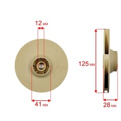 Крыльчатка QUATTRO ELEMENTI A1101FL (910-232-030)