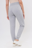 Спортивные брюки для беременных 13641 серый меланж