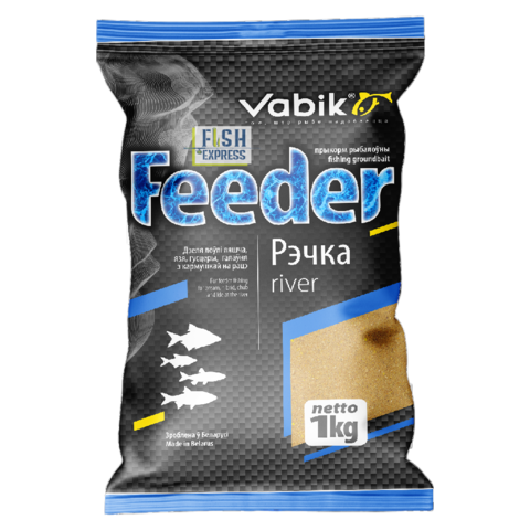 Прикормка Vabik FEEDER Река 1кг 10 шт/уп.
