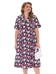 4536 Халат на пуговицах