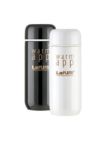 Набор LaPlaya (ЛаПлая) WarmApp black/white 0,2 L