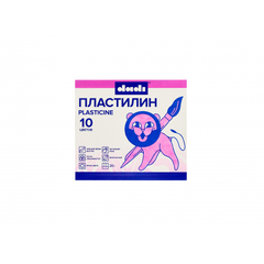 Пластилин классический dadi 20г 10 цв., DPL20-10A