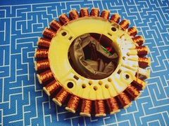 Статор DDE DPG7201i со стороны маховика (7201-9900-0014)