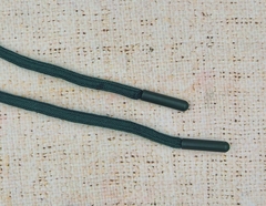 Шнур, L 138 см, ш. 5 мм, т. зеленый