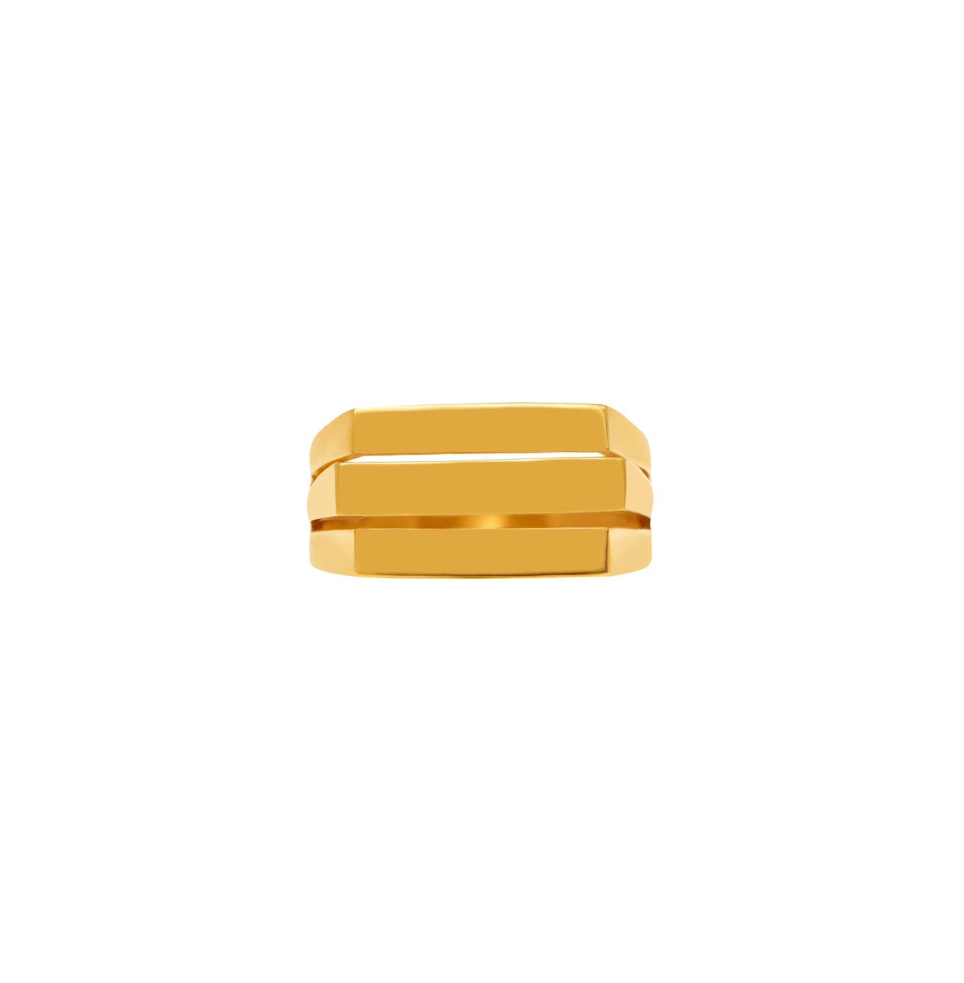 JULIETTE Кольцо Avril Gold Ring juliette кольцо rita pink vertical stone ring