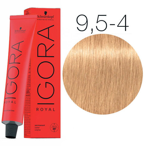 Schwarzkopf Igora Royal New 9,5-4 (Светлый блондин бежевый) - Краска для волос