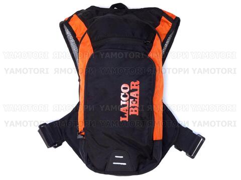 Рюкзак с поилкой Laico Bear гидратор гидропак оранжевый