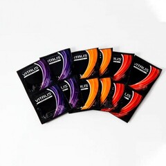 Презервативы VITALIS PREMIUM цветные и ароматизированные, шоколад, клубника, банан, 12 шт