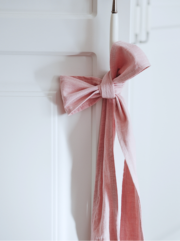 Лента розовая