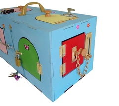 KIMTOYS Бизиборд куб 