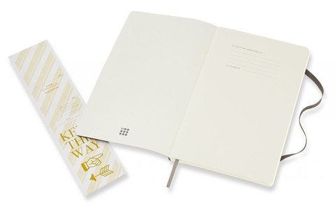 Блокнот Moleskine Classic Soft, цвет коричневый, без разлиновки